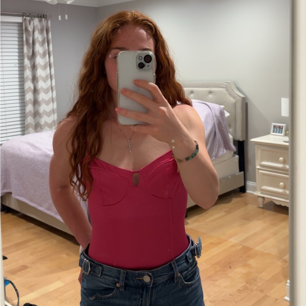 Hot Pink Bodysuit